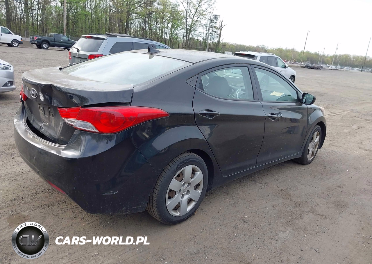 2011 Hyundai Elantra Gls (Ulsan Plant) VIN:KMHDH4AEXBU149874 - 4