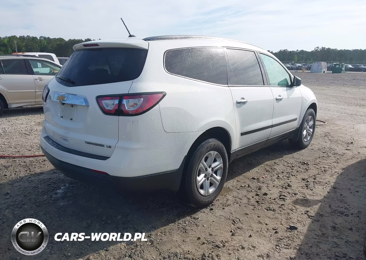 2014 Chevrolet Traverse Ls VIN:1GNKRFED3EJ208847 - 4