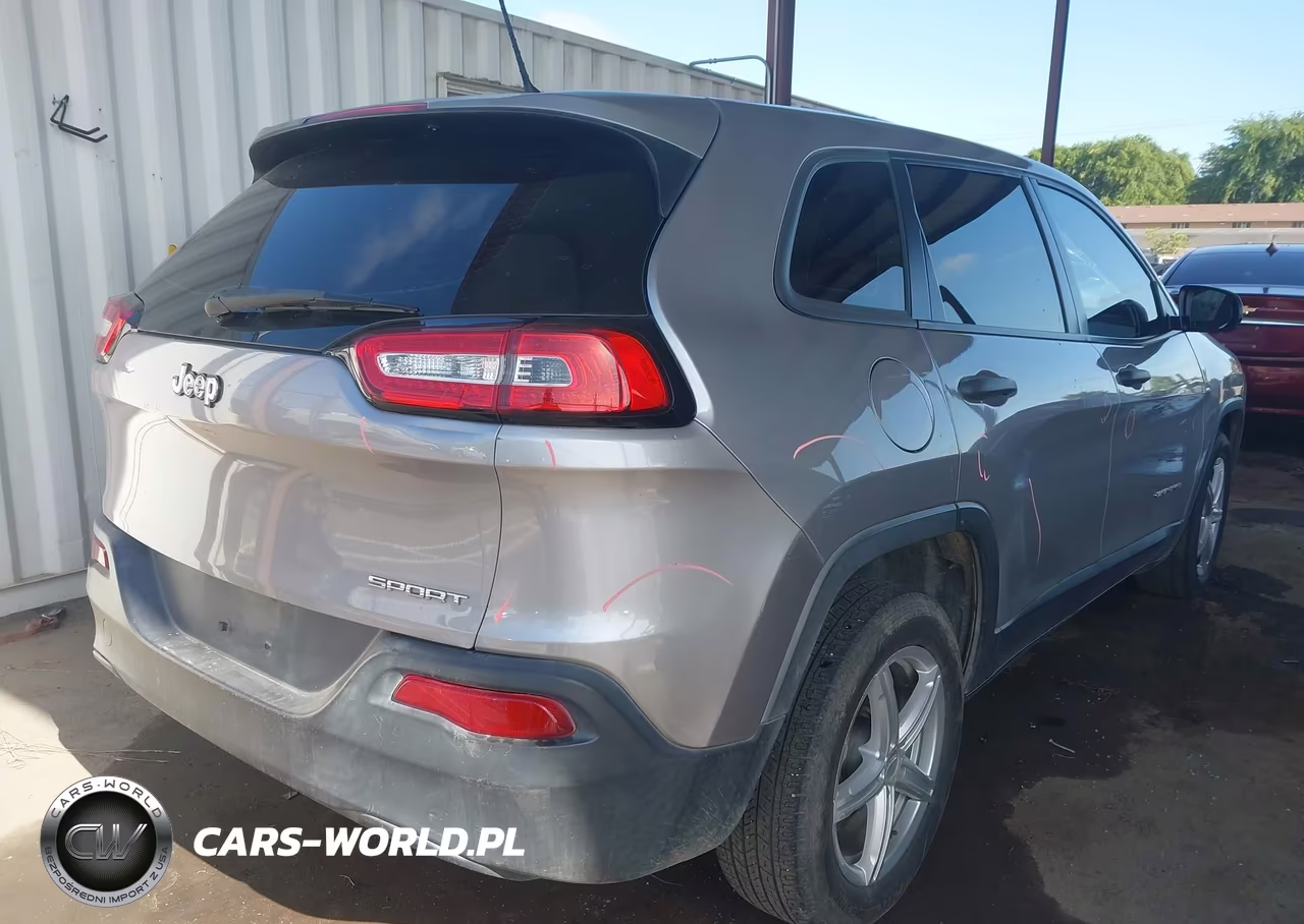 2017 Jeep Cherokee Sport Fwd VIN:1C4PJLAB5HD233017 - 4