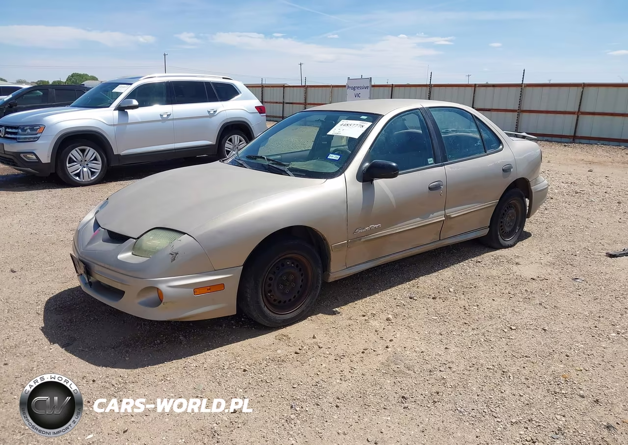 2002 Pontiac Sunfire Se VIN:1G2JB524327151098 - 2
