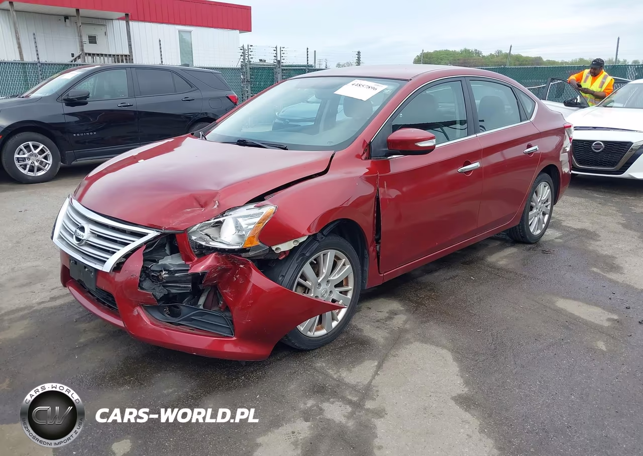 2015 Nissan Sentra Sl VIN:3N1AB7APXFY295077 - 2