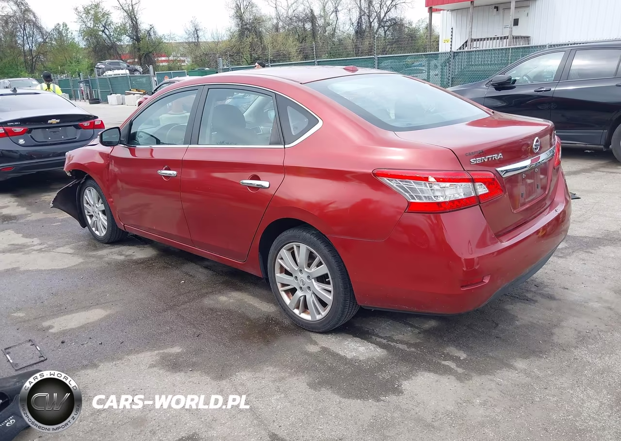 2015 Nissan Sentra Sl VIN:3N1AB7APXFY295077 - 3
