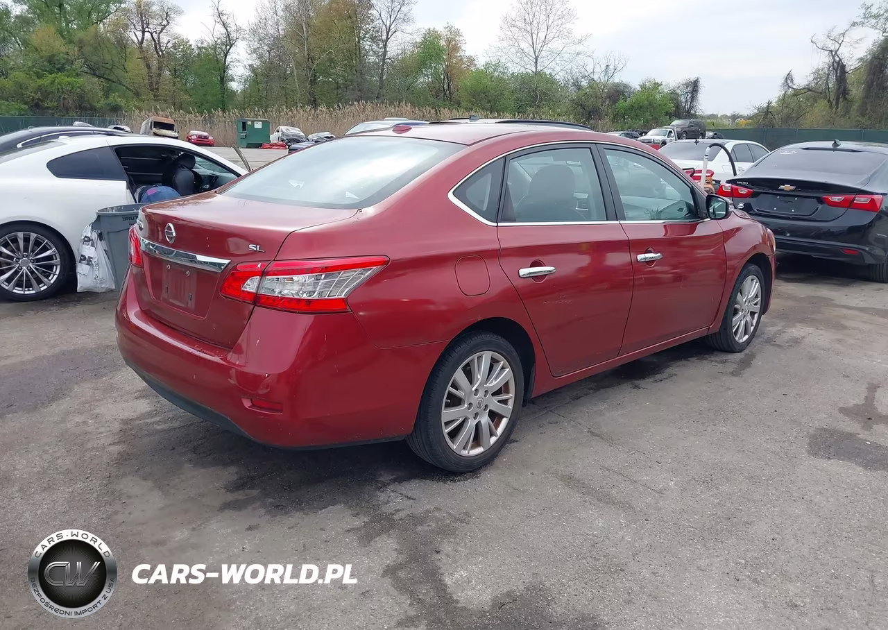2015 Nissan Sentra Sl VIN:3N1AB7APXFY295077 - 4