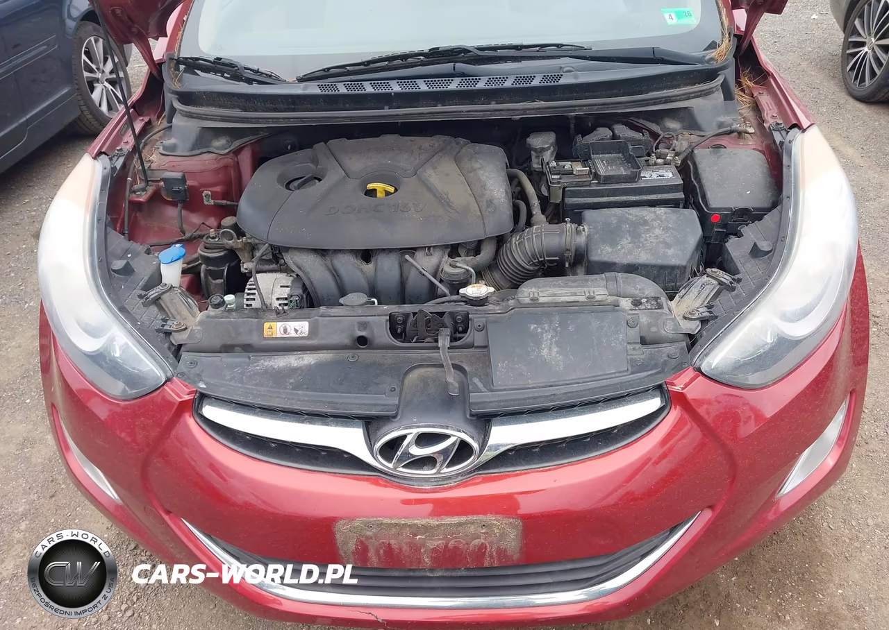 2013 Hyundai Elantra Gls VIN:5NPDH4AEXDH340969 - 6