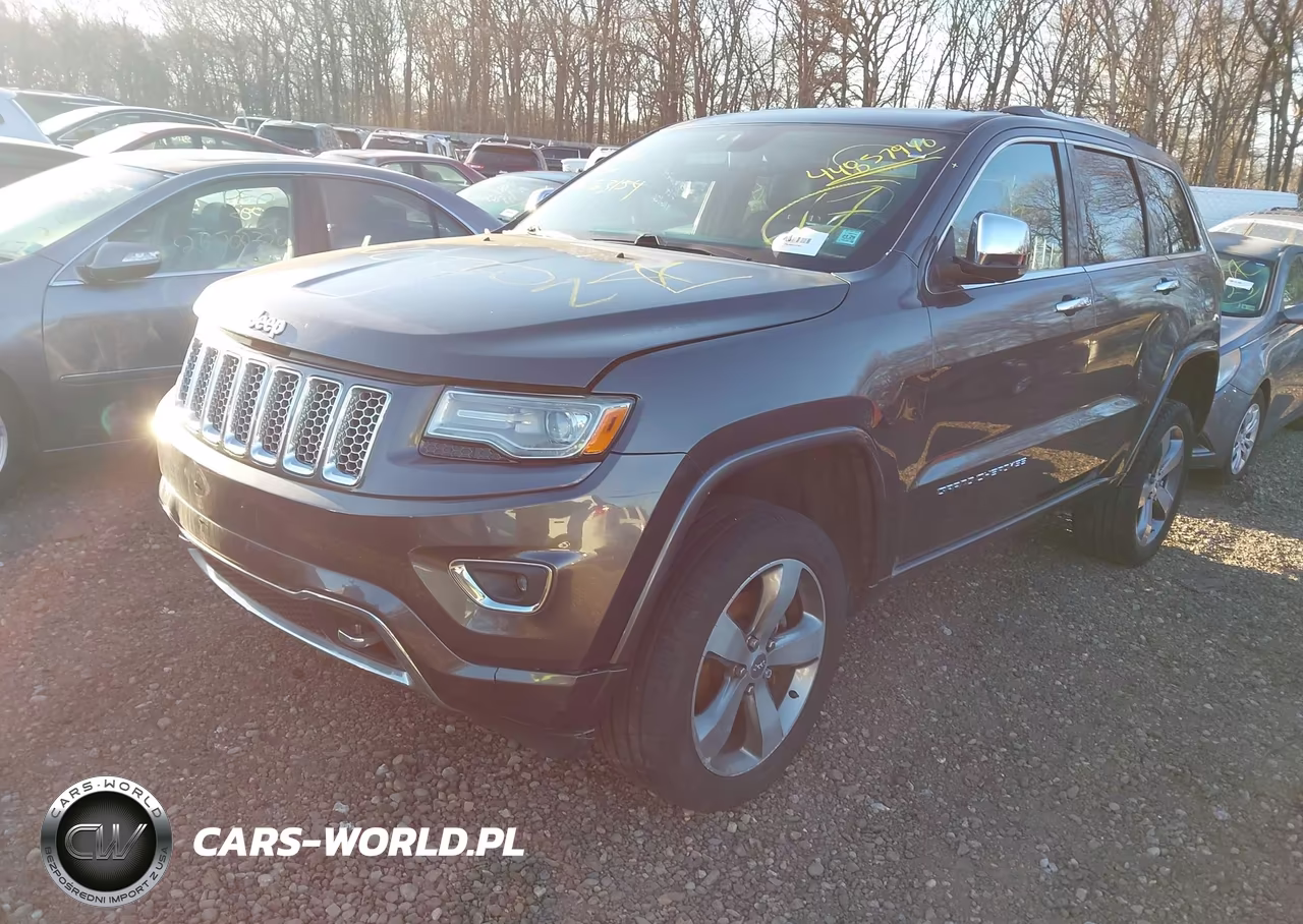 2014 Jeep Grand Cherokee Overland VIN:1C4RJFCG6EC137501 - 2