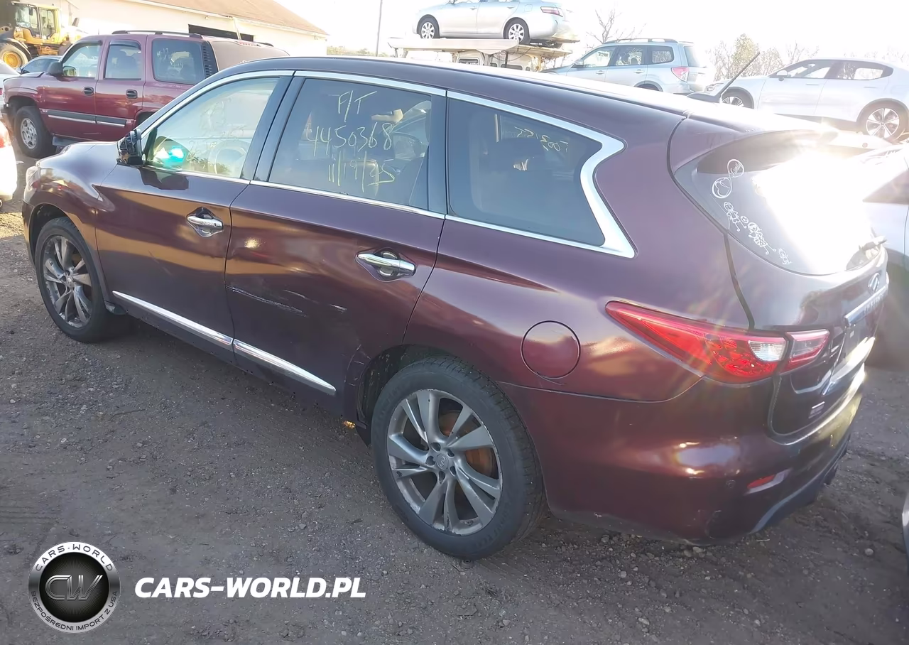 2013 Infiniti Jx35 VIN:5N1AL0MM3DC307249 - 3