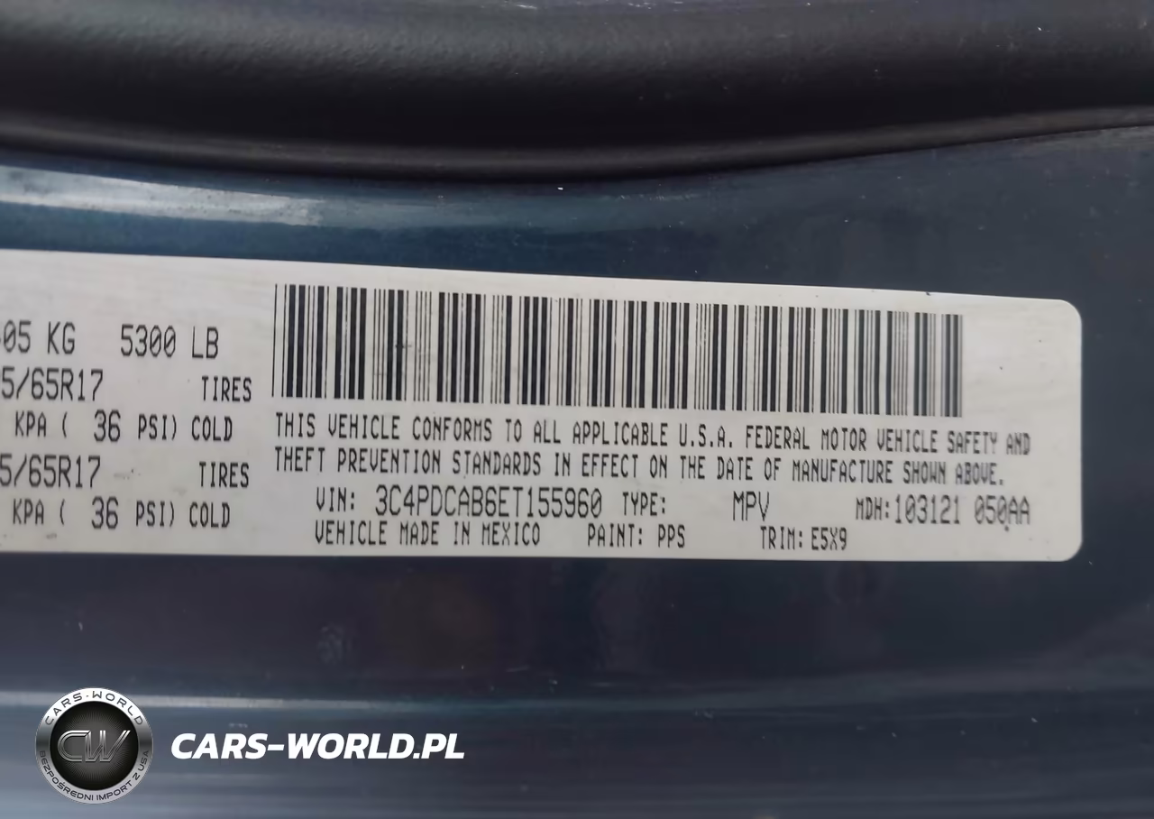 2014 Dodge Journey Se VIN:3C4PDCAB6ET155960 - 9