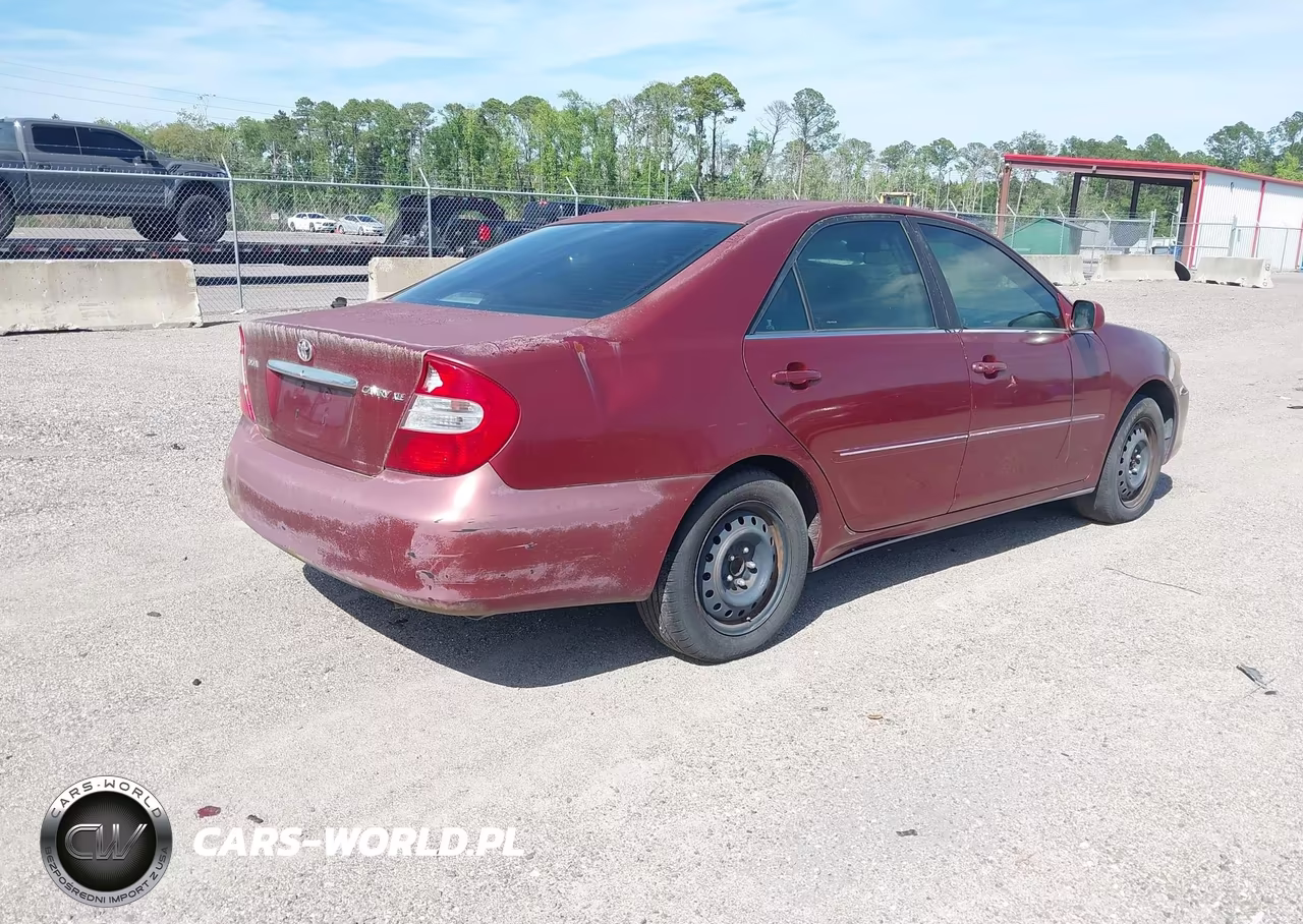 2003 Toyota Camry Xle VIN:4T1BE32K73U142557 - 4