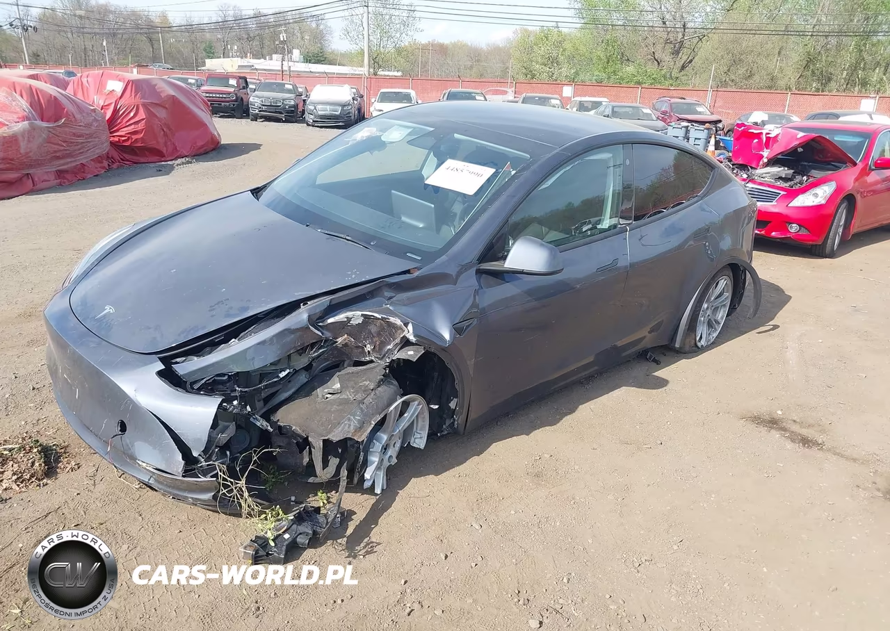 2023 Tesla Model Y Awd-Long Range Dual Motor All-Wheel Drive VIN:7SAYGDEE5PA045649 - 2