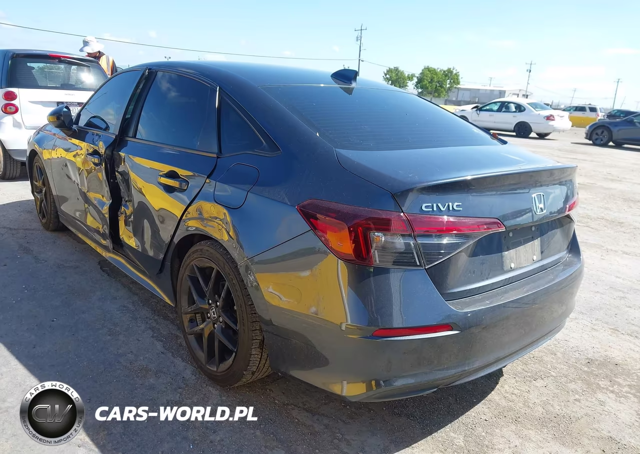 2025 Honda Civic Sport VIN:2HGFE2F56SH574001 - 3