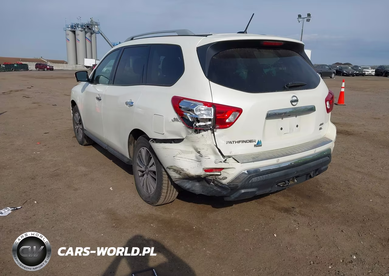 2017 Nissan Pathfinder Sl VIN:5N1DR2MM6HC659562 - 3