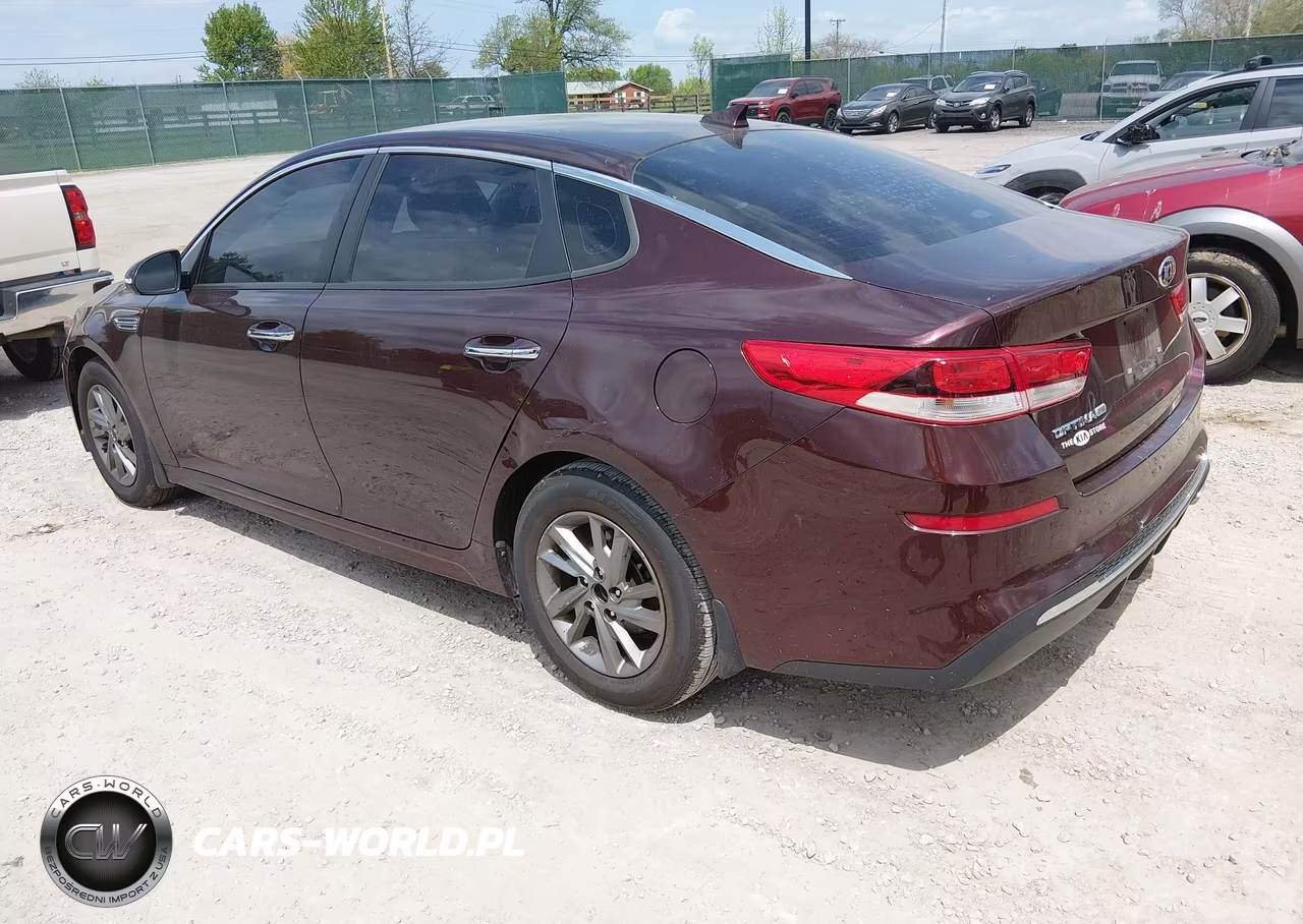 2019 Kia Optima Lx VIN:5XXGT4L31KG336650 - 3