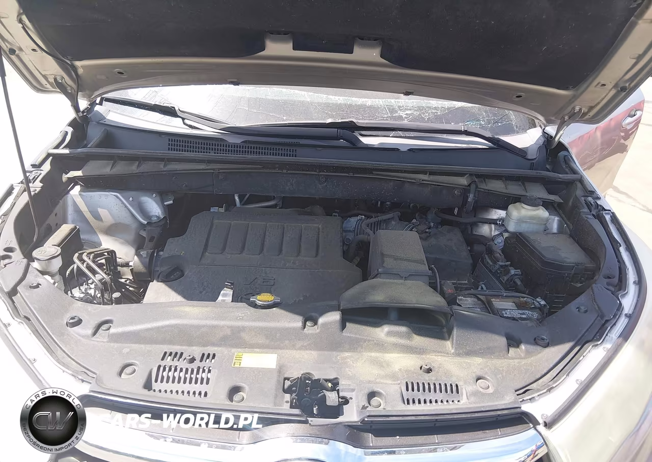 2015 Toyota Highlander Xle V6 VIN:5TDKKRFH8FS098995 - 10