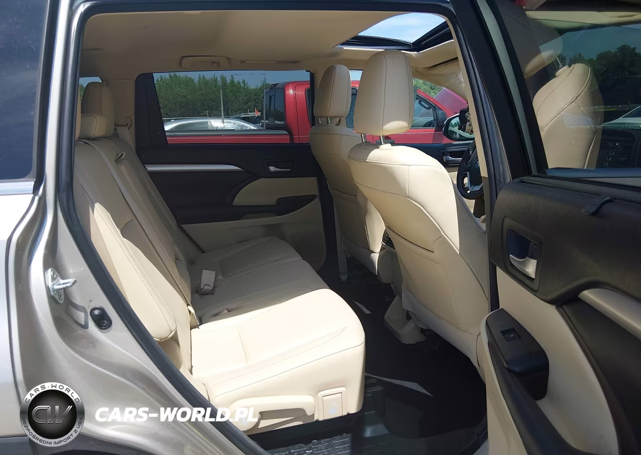 2015 Toyota Highlander Xle V6 VIN:5TDKKRFH8FS098995 - 8