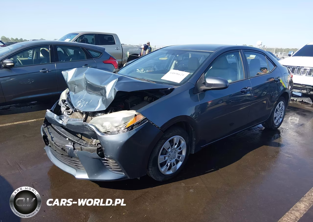 2016 Toyota Corolla Le VIN:5YFBURHE6GP378437 - 2