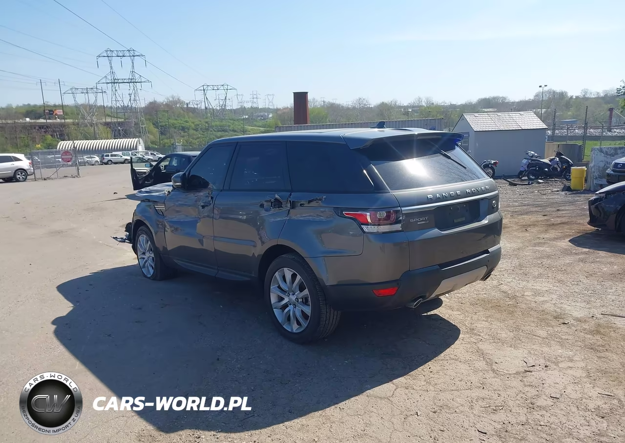 2016 Land Rover Range Rover Sport 3.0L V6 Supercharged Hse VIN:SALWR2PF4GA117177 - 3