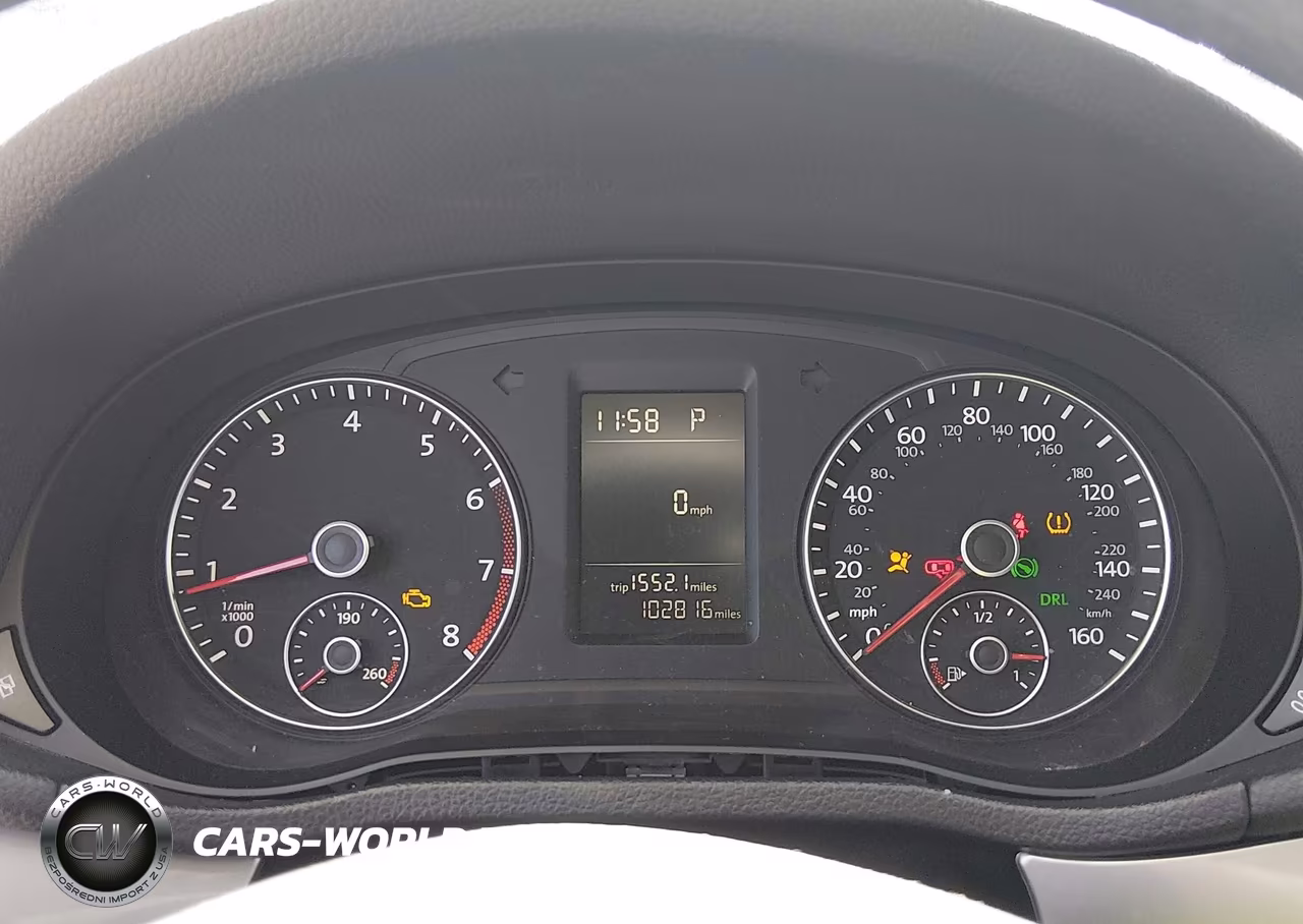 2012 Volkswagen Passat 2.5L S VIN:1VWAP7A31CC058989 - 7