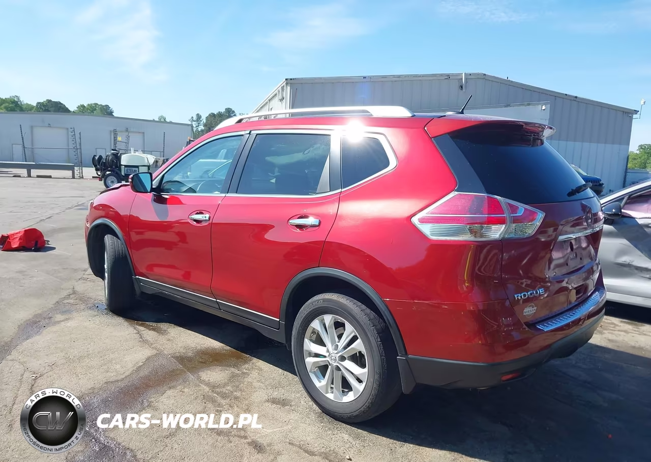 2016 Nissan Rogue Sv VIN:KNMAT2MV1GP600475 - 3