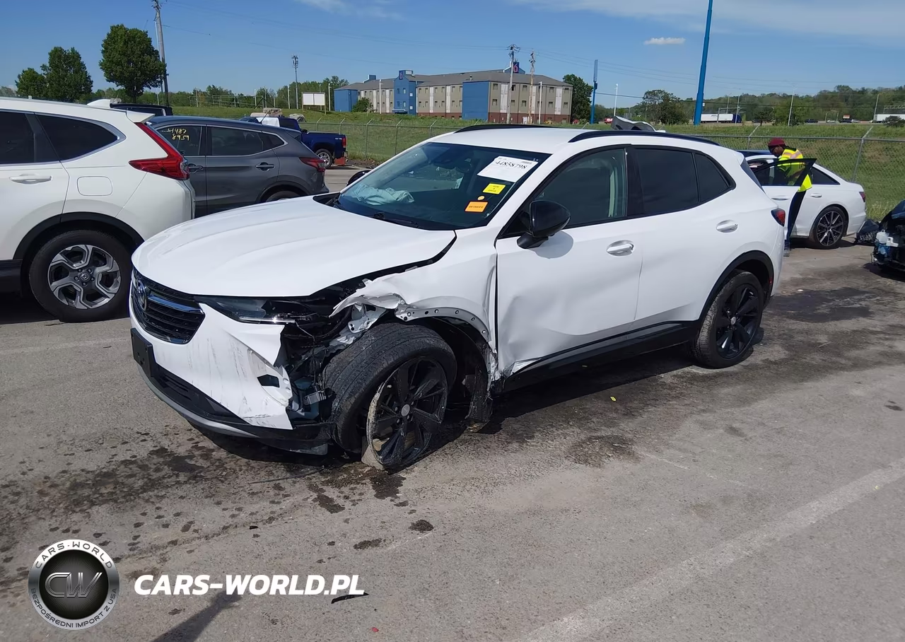 2021 Buick Envision Fwd Essence VIN:LRBFZNR4XMD150441 - 2