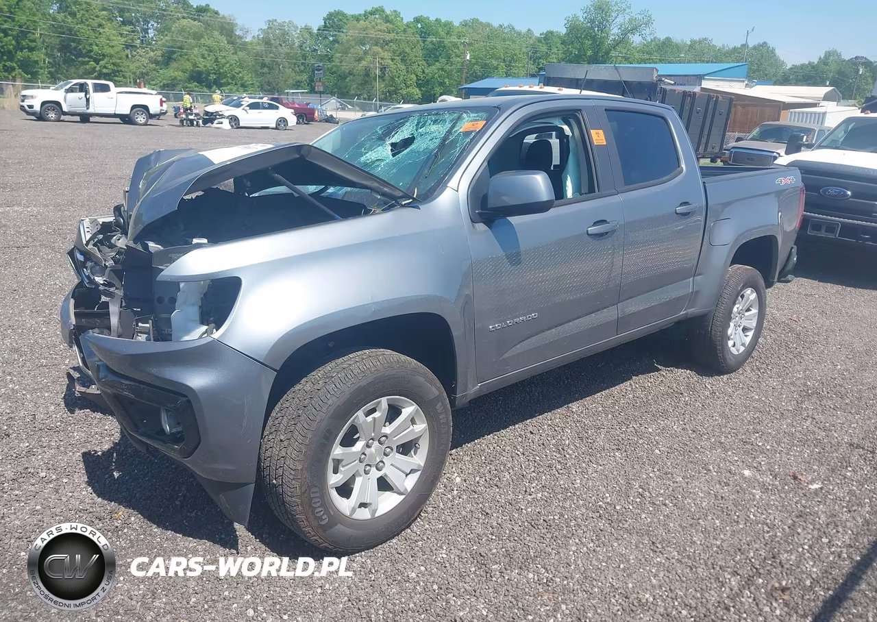 2021 Chevrolet Colorado 4Wd Short Box Lt VIN:1GCGTCEN5M1132182 - 2