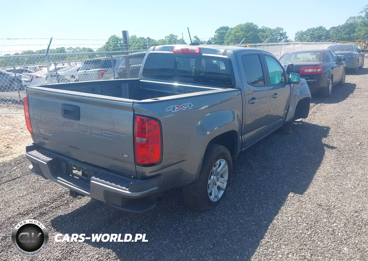 2021 Chevrolet Colorado 4Wd Short Box Lt VIN:1GCGTCEN5M1132182 - 4