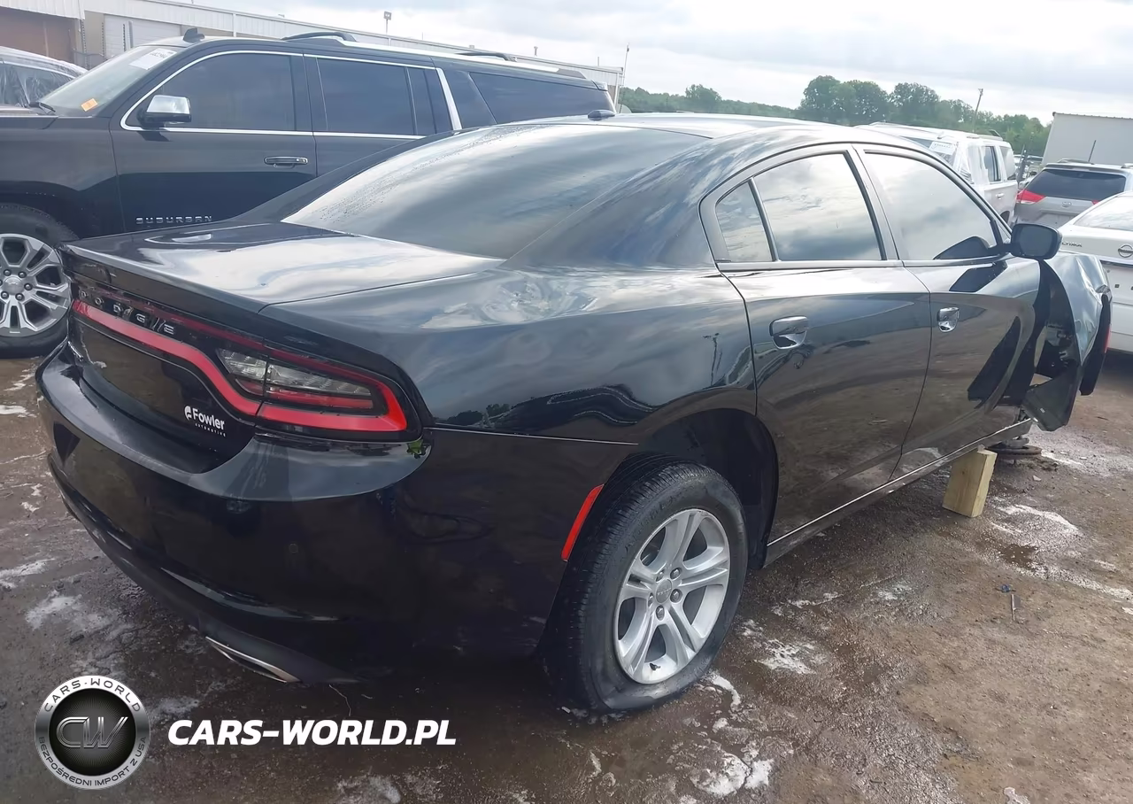 2019 Dodge Charger Sxt Rwd VIN:2C3CDXBG8KH758594 - 4
