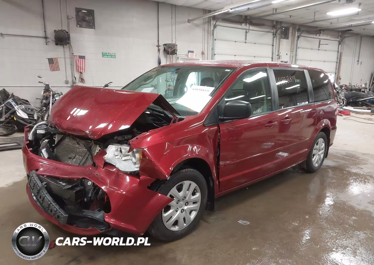 2016 Dodge Grand Caravan Se VIN:2C4RDGBG2GR258728 - 2