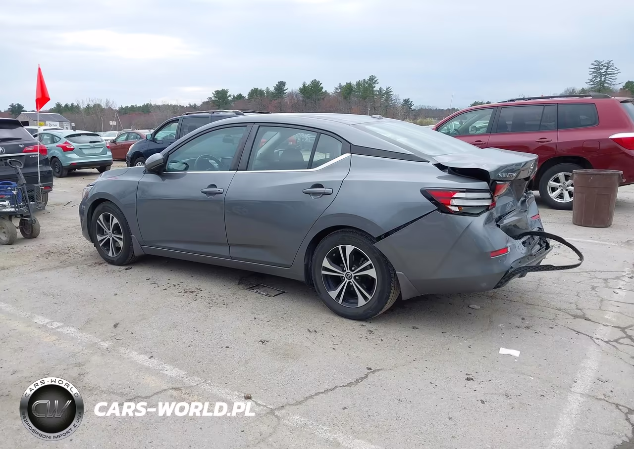 2020 Nissan Sentra Sv Xtronic Cvt VIN:3N1AB8CVXLY296968 - 12