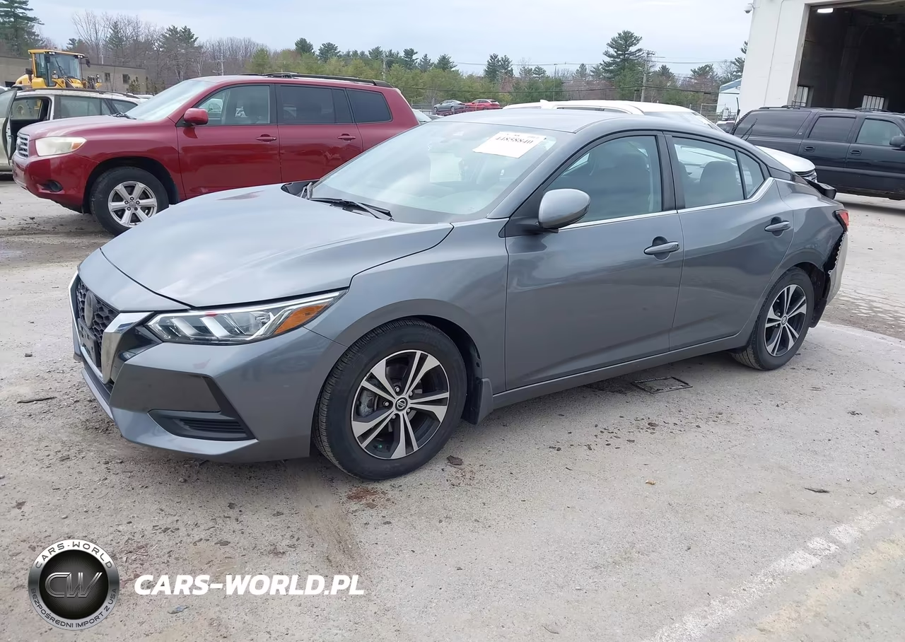 2020 Nissan Sentra Sv Xtronic Cvt VIN:3N1AB8CVXLY296968 - 2