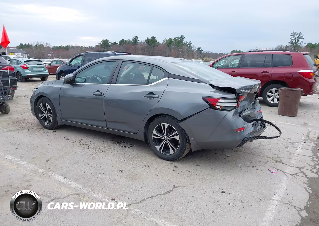2020 Nissan Sentra Sv Xtronic Cvt VIN:3N1AB8CVXLY296968 - 3