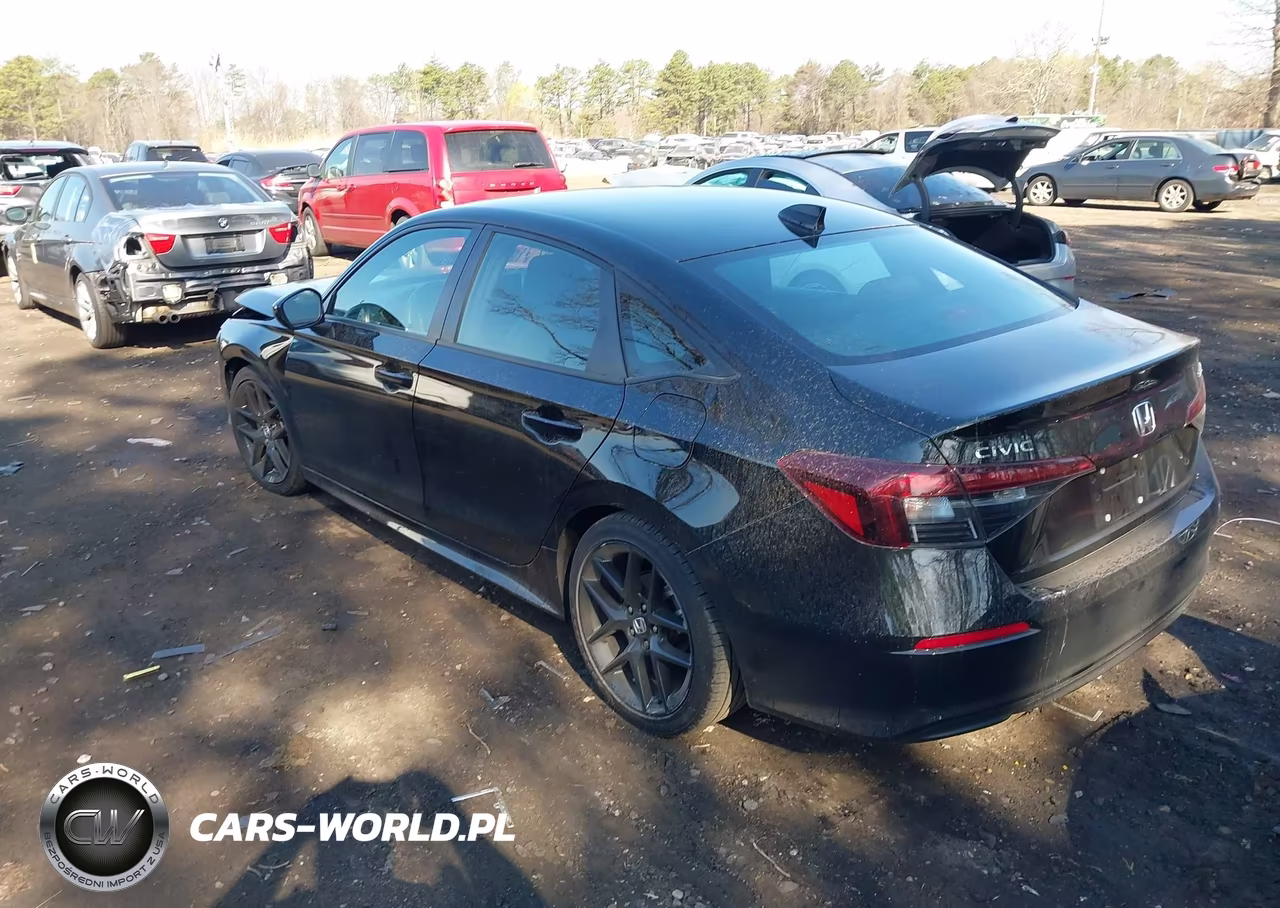 2025 Honda Civic Sport VIN:2HGFE2F56SH533027 - 3