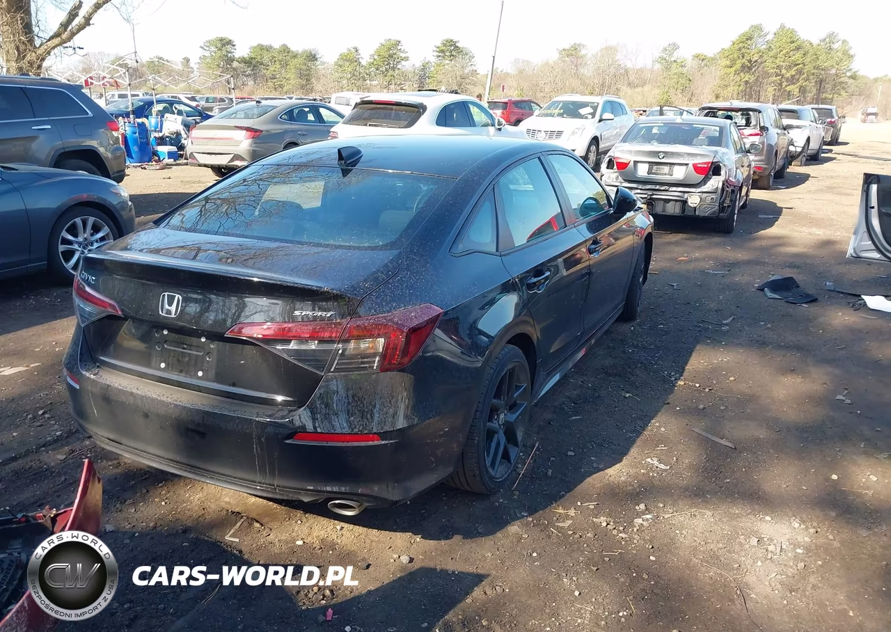 2025 Honda Civic Sport VIN:2HGFE2F56SH533027 - 4