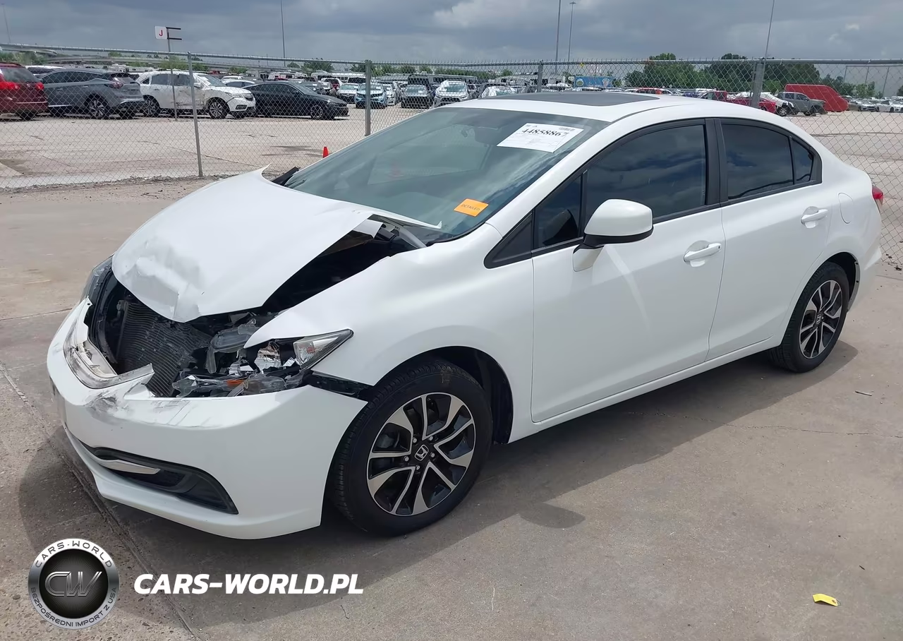 2013 Honda Civic Ex VIN:19XFB2F89DE069022 - 2