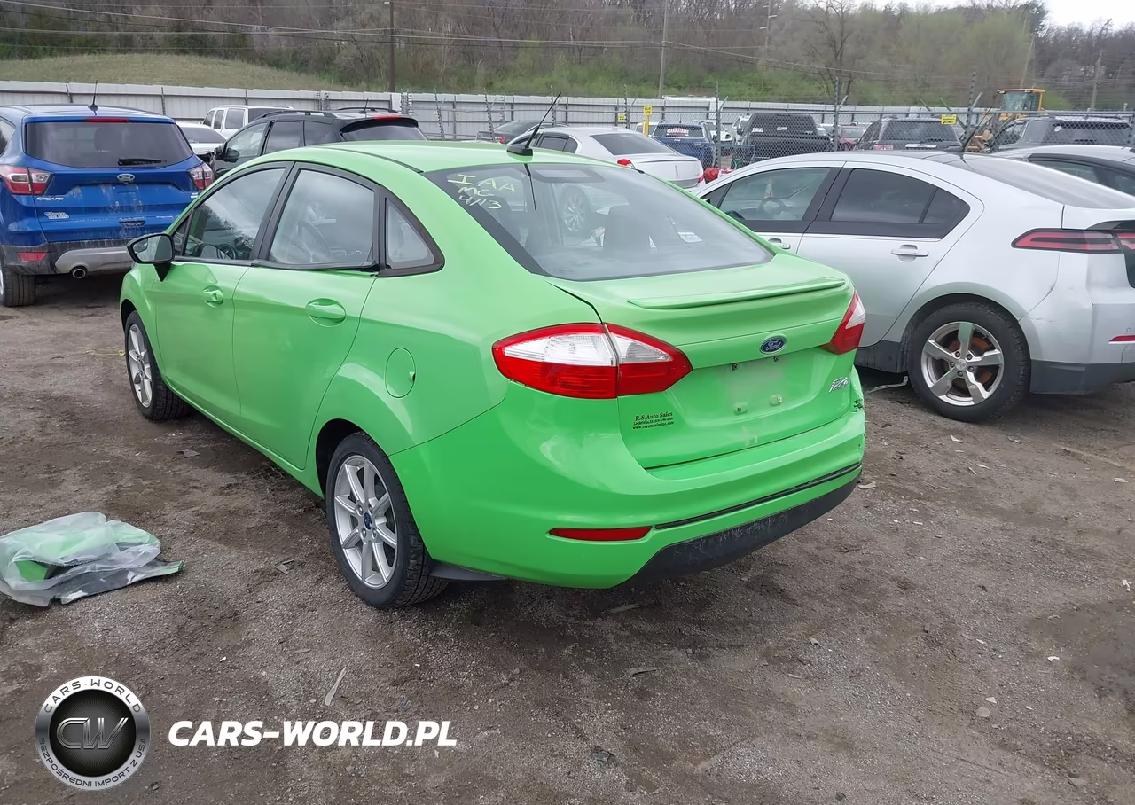 2014 Ford Fiesta Se VIN:3FADP4BJ7EM228548 - 3
