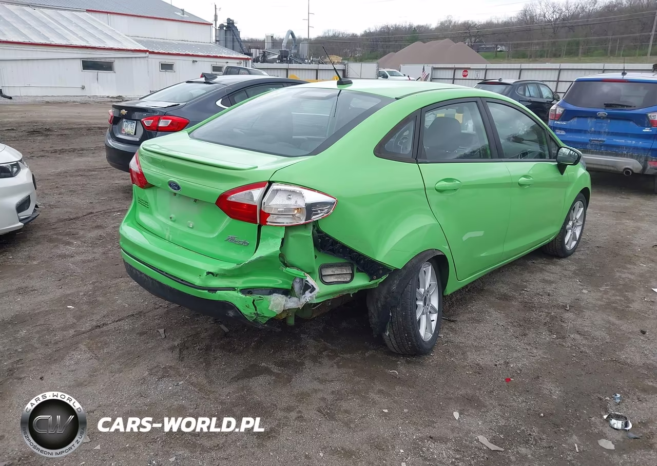 2014 Ford Fiesta Se VIN:3FADP4BJ7EM228548 - 4