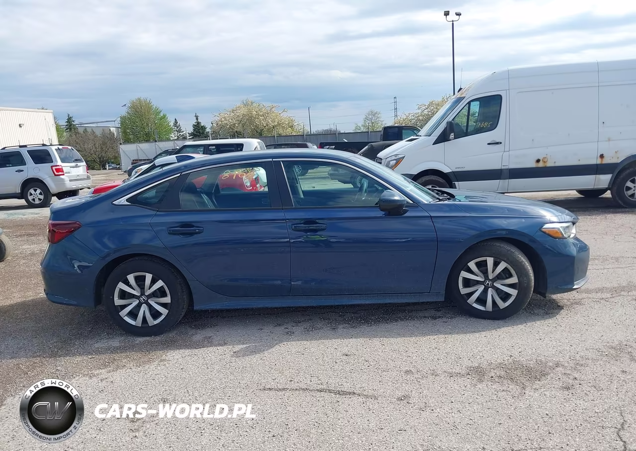 2025 Honda Civic Lx VIN:2HGFE2F21SH547360 - 13