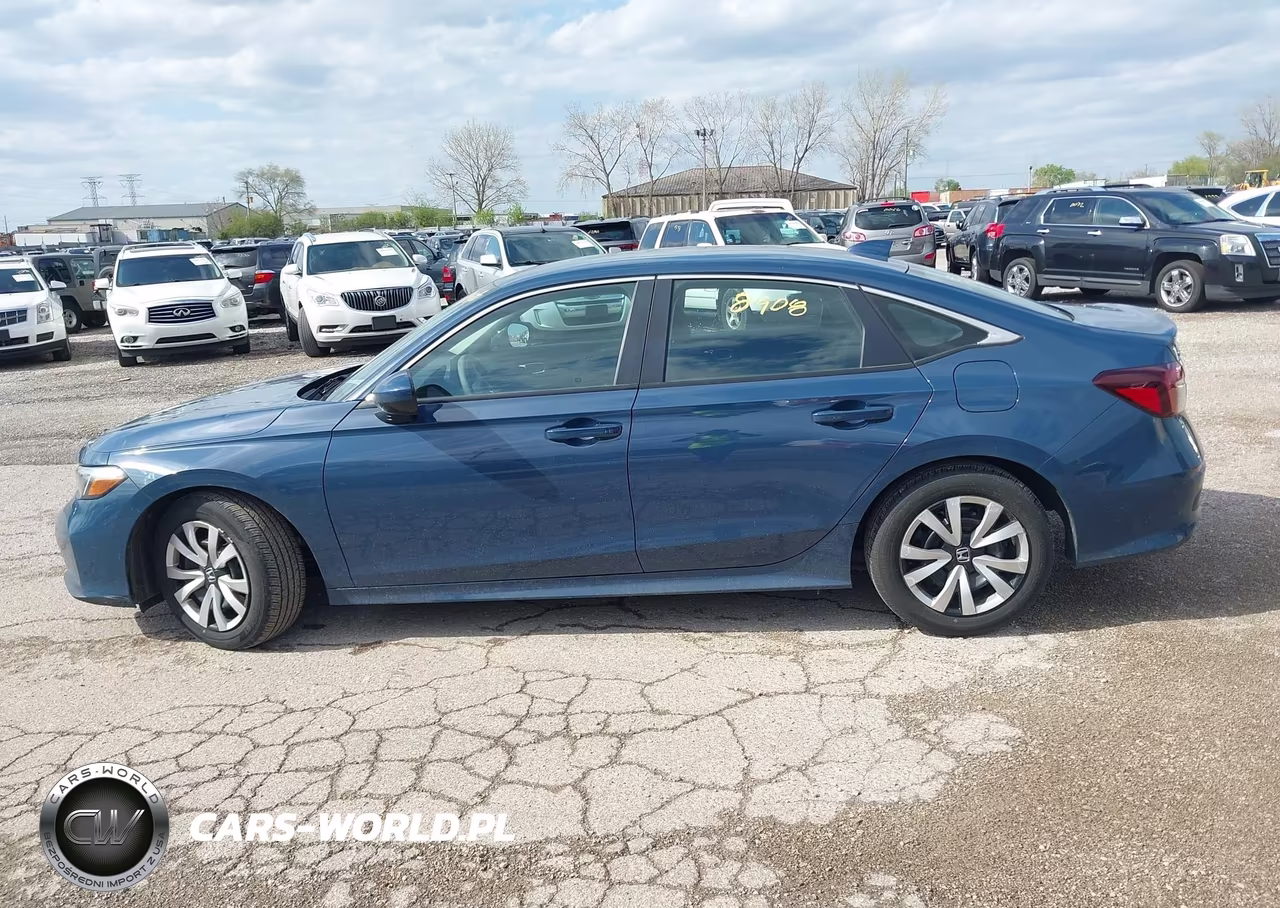 2025 Honda Civic Lx VIN:2HGFE2F21SH547360 - 14