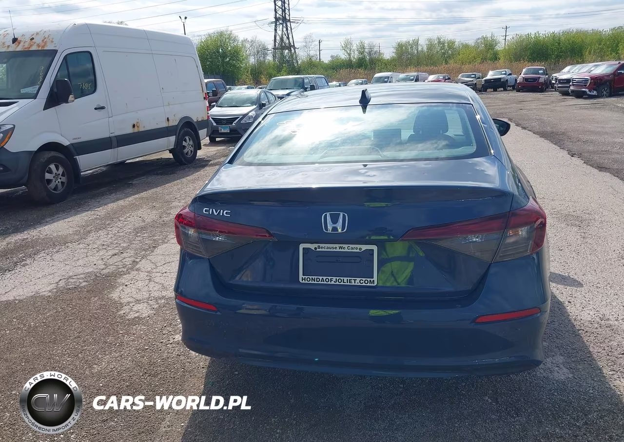 2025 Honda Civic Lx VIN:2HGFE2F21SH547360 - 16