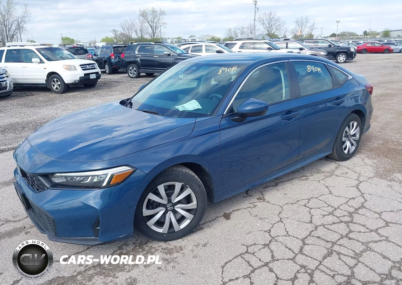 2025 Honda Civic Lx VIN:2HGFE2F21SH547360 - 2