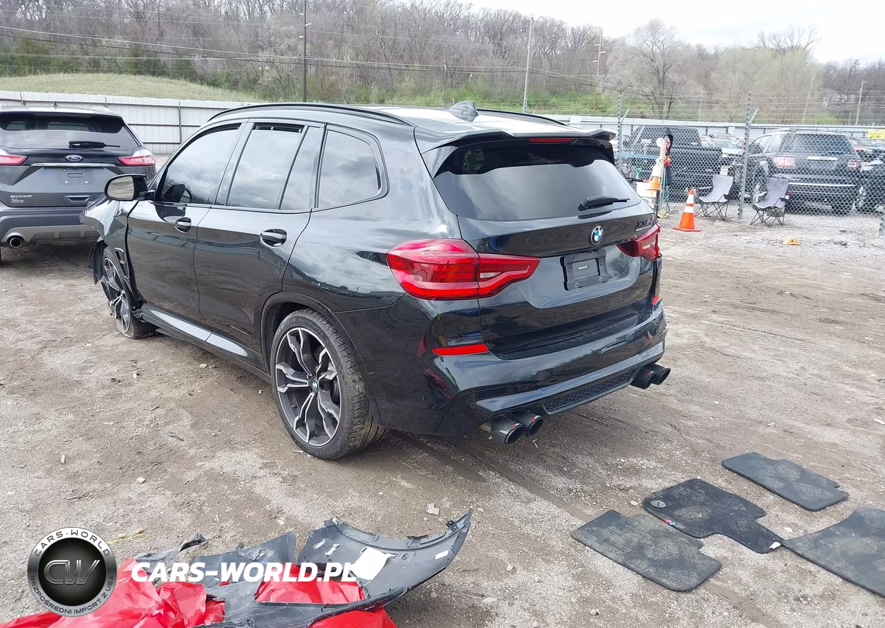 2021 BMW X3 M VIN:5YMTS0C09M9G61136 - 3
