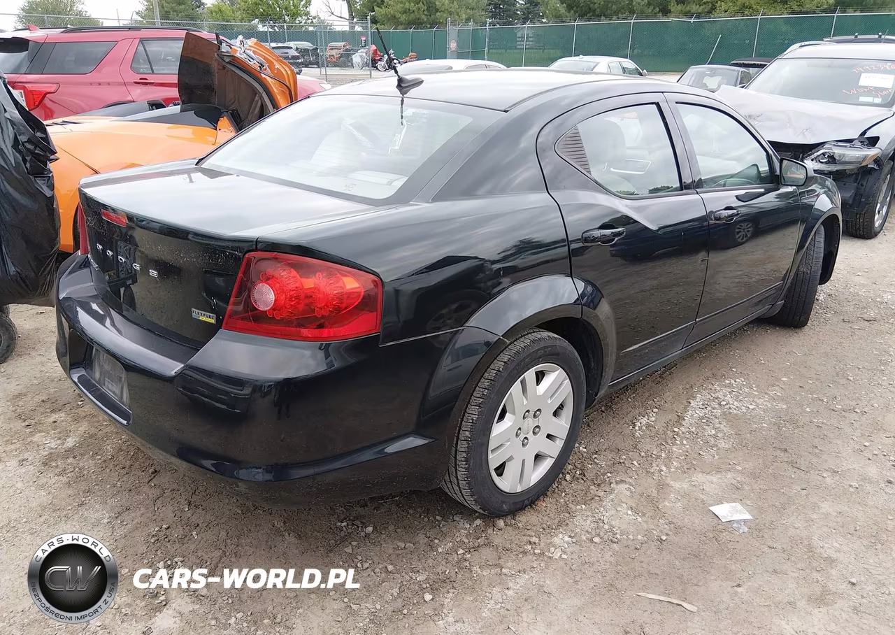 2012 Dodge Avenger Se VIN:1C3CDZAG9CN258966 - 4