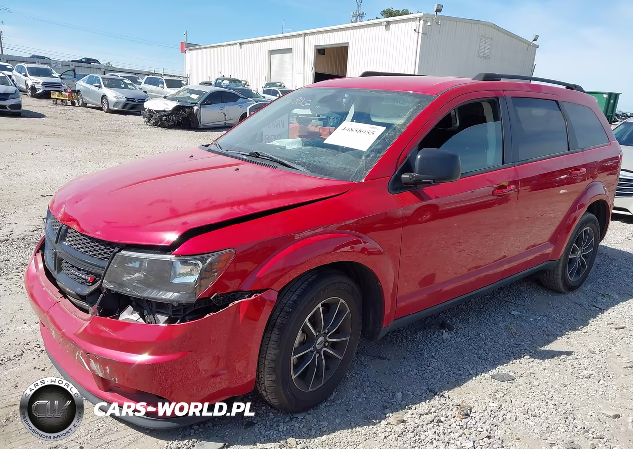 2018 Dodge Journey Se VIN:3C4PDCAB4JT446905 - 2