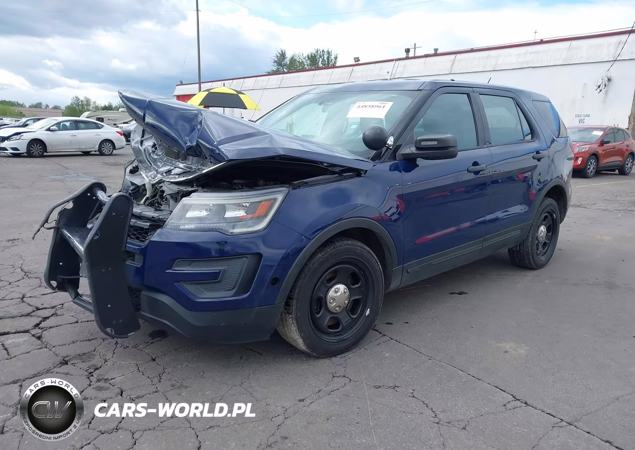 2017 Ford Utility Police Interceptor VIN:1FM5K8AR4HGC07873 - 2