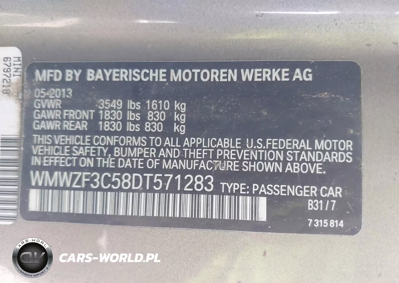 2013 Mini Clubman Cooper VIN:WMWZF3C58DT571283 - 9