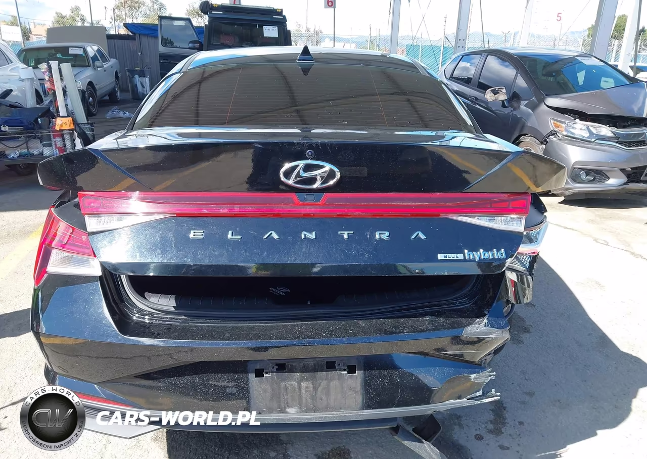 2023 Hyundai Elantra Hybrid Blue VIN:KMHLM4AJ8PU086723 - 15