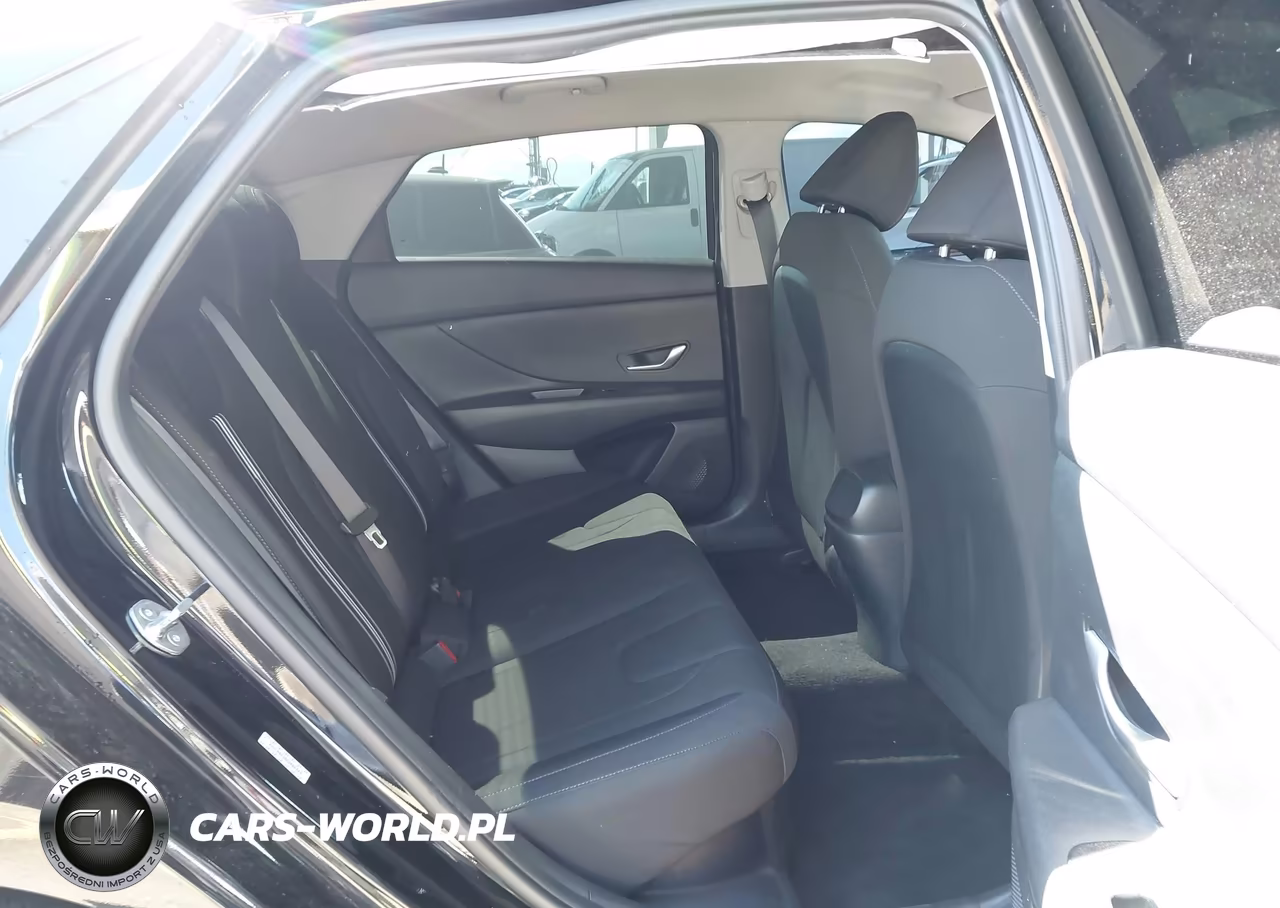 2023 Hyundai Elantra Hybrid Blue VIN:KMHLM4AJ8PU086723 - 8