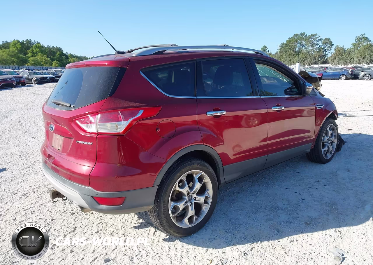 2013 Ford Escape Titanium VIN:1FMCU0J98DUD75952 - 4