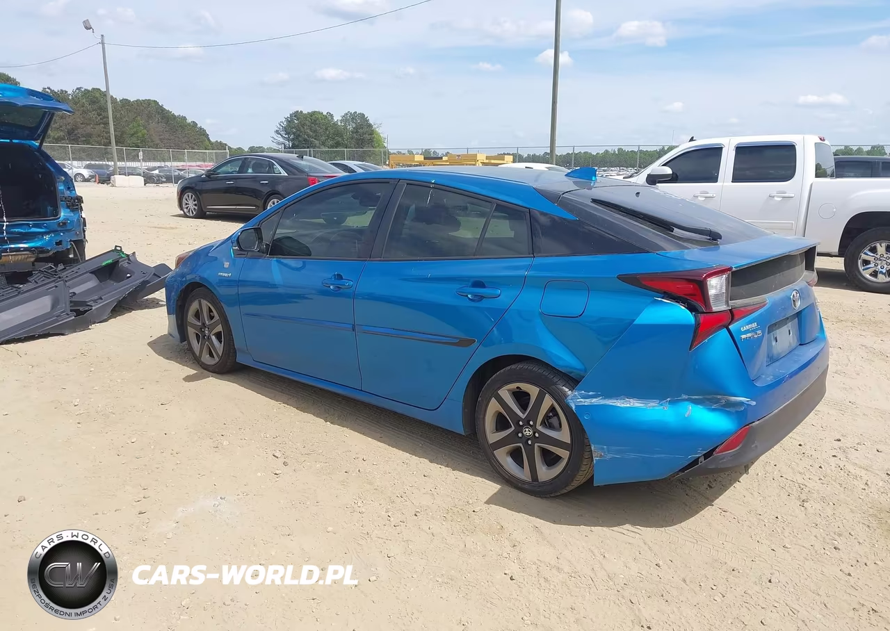 2020 Toyota Prius Xle VIN:JTDKARFU6L3106699 - 3