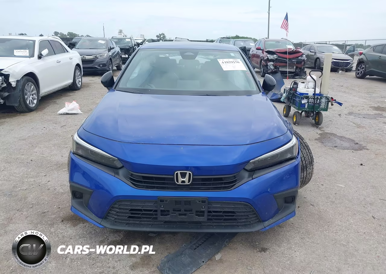 2022 Honda Civic Sport VIN:2HGFE2F55NH564127 - 13