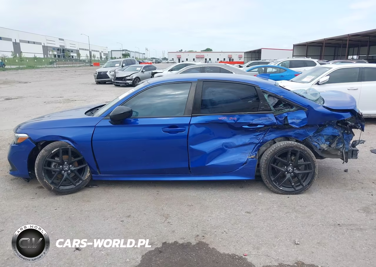 2022 Honda Civic Sport VIN:2HGFE2F55NH564127 - 15